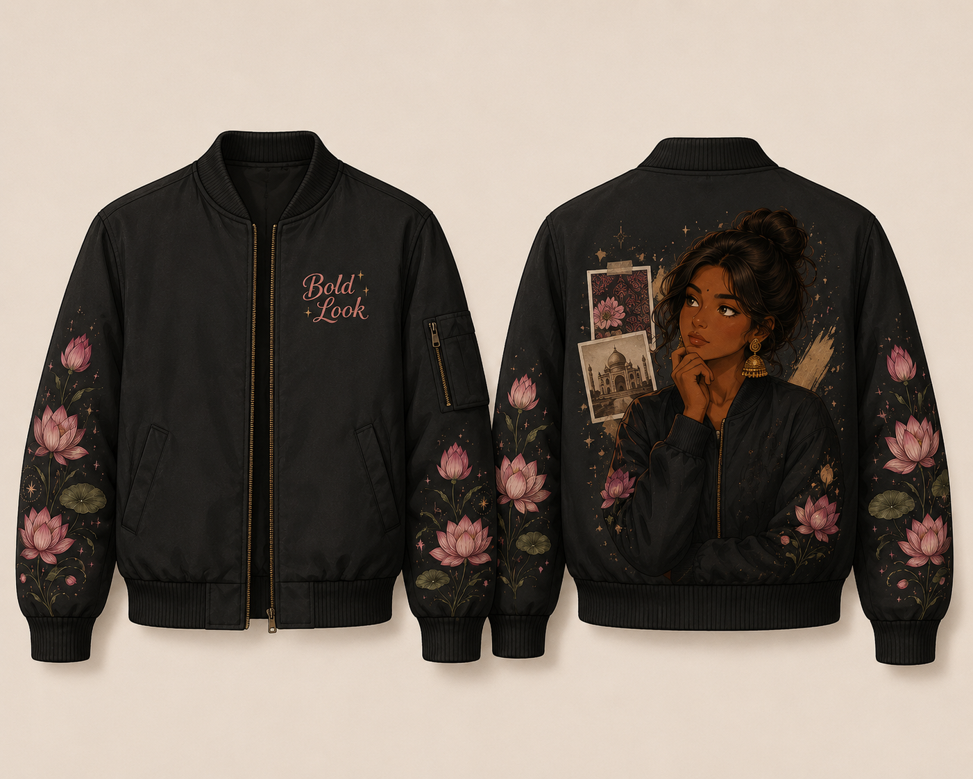 Bold Look Bomber Jacket